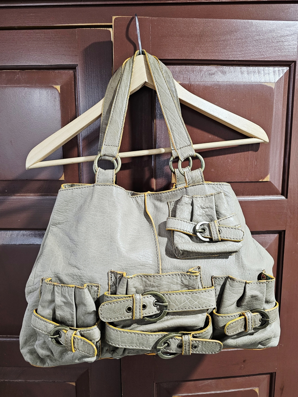 Lucky Penny By Anthropologie Leather Hobo Bag